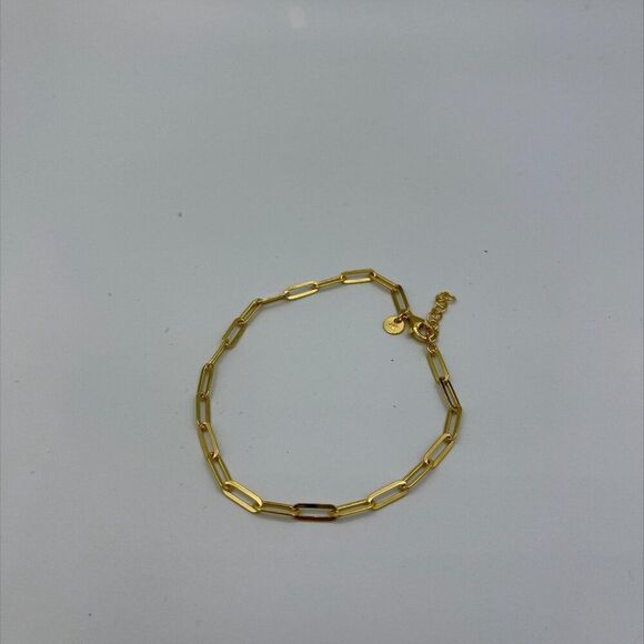 Chain bracelet NWOT, rose gold over stainless 6.5 inch L, 1/4 in. W. - Picture 11 of 16